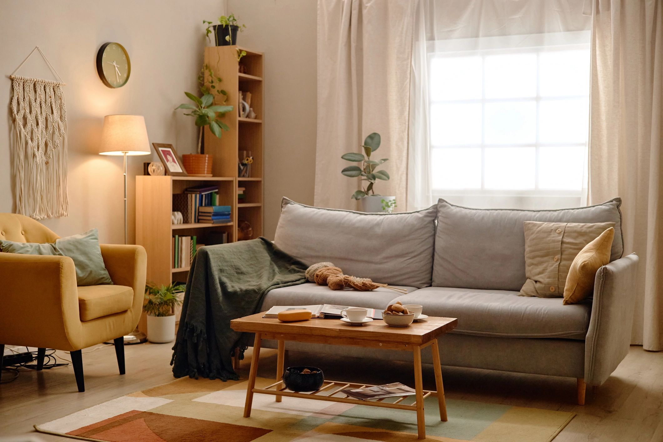 Neat and welcoming home interior